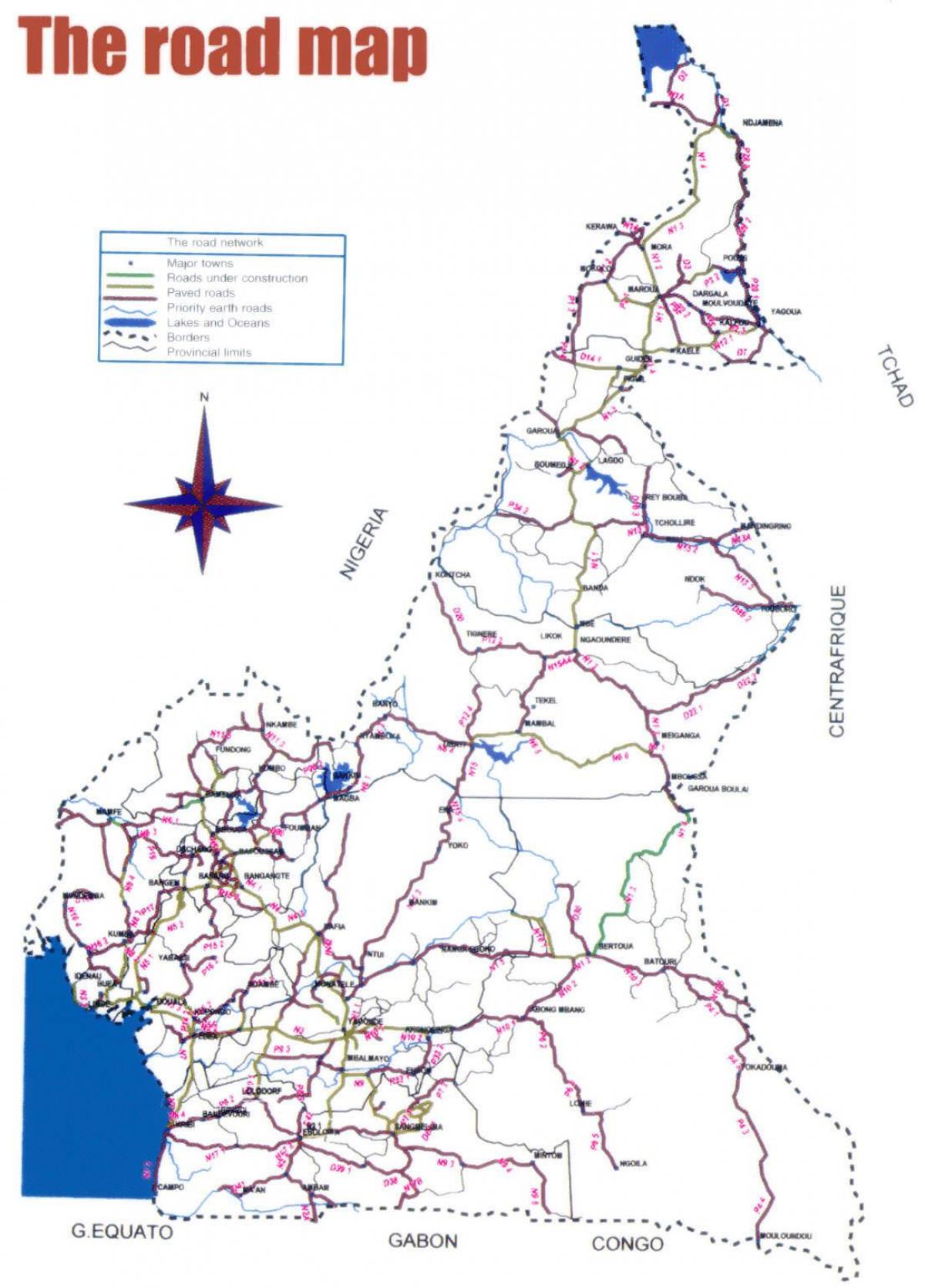 خريطة الطريق الكاميرون