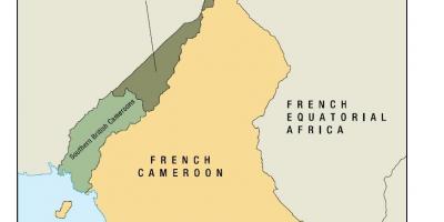 خريطة أونو دولة الكاميرون